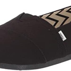 TOMS Women’s Alpargata Recycled Cotton Canvas Loafer Flat