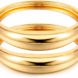 Elegance 11 designs Gold/Silver Cuff Bangle Bracelets For Women Set Chunky Trendy Gold Bracelet Minimalist Hinged Arm Cuff Jewelry Gift 2pcs