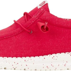 Hey Dude Wally Stretch Canvas | Men’s Shoes | Men Slip-on Loafers | Comfortable & Lightweight