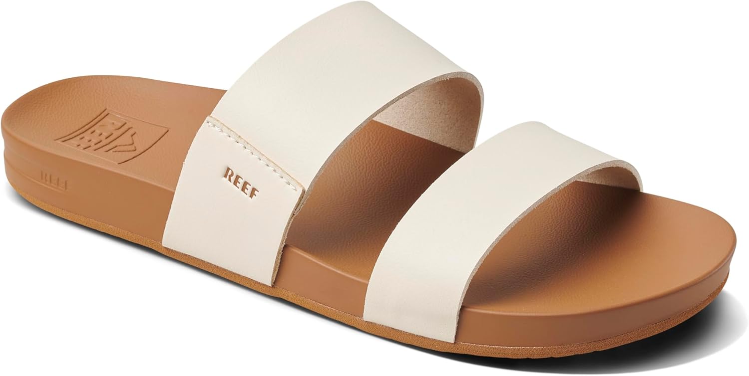 REEF Cushion Vista Women's Fashion Slide Sandal, Vegan Leather Strap, Ultra Soft Cushion Footbed - Image 6