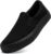 Low-Top Slip Ons Women’s Fashion Sneakers Casual Canvas Sneakers for Women Comfortable Flats Breathable Padded Insole Slip on Sneakers Women Low Slip on Shoes