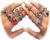 IFKM 15-63 PCS Vintage Silver Knuckle Rings Set for Women Teen Girl, Stackable Joint Finger Statement Rings Bohemian Retro Hollow Carved Midi Rings, Boho Y2k Snake Butterfly Heart Chunky Stacking Rings Pack