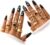 FAXHION 27 Pcs Gold Knuckle Rings Set for Women, Vintage Stackable Boho Snake Finger Rings, Midi Hollow Rings Pack